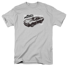 Load image into Gallery viewer, Fast And The Furious Spray Car Mens T Shirt Silver Silver
