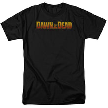Load image into Gallery viewer, Dawn Of The Dead Dawn Logo Mens T Shirt Black Black
