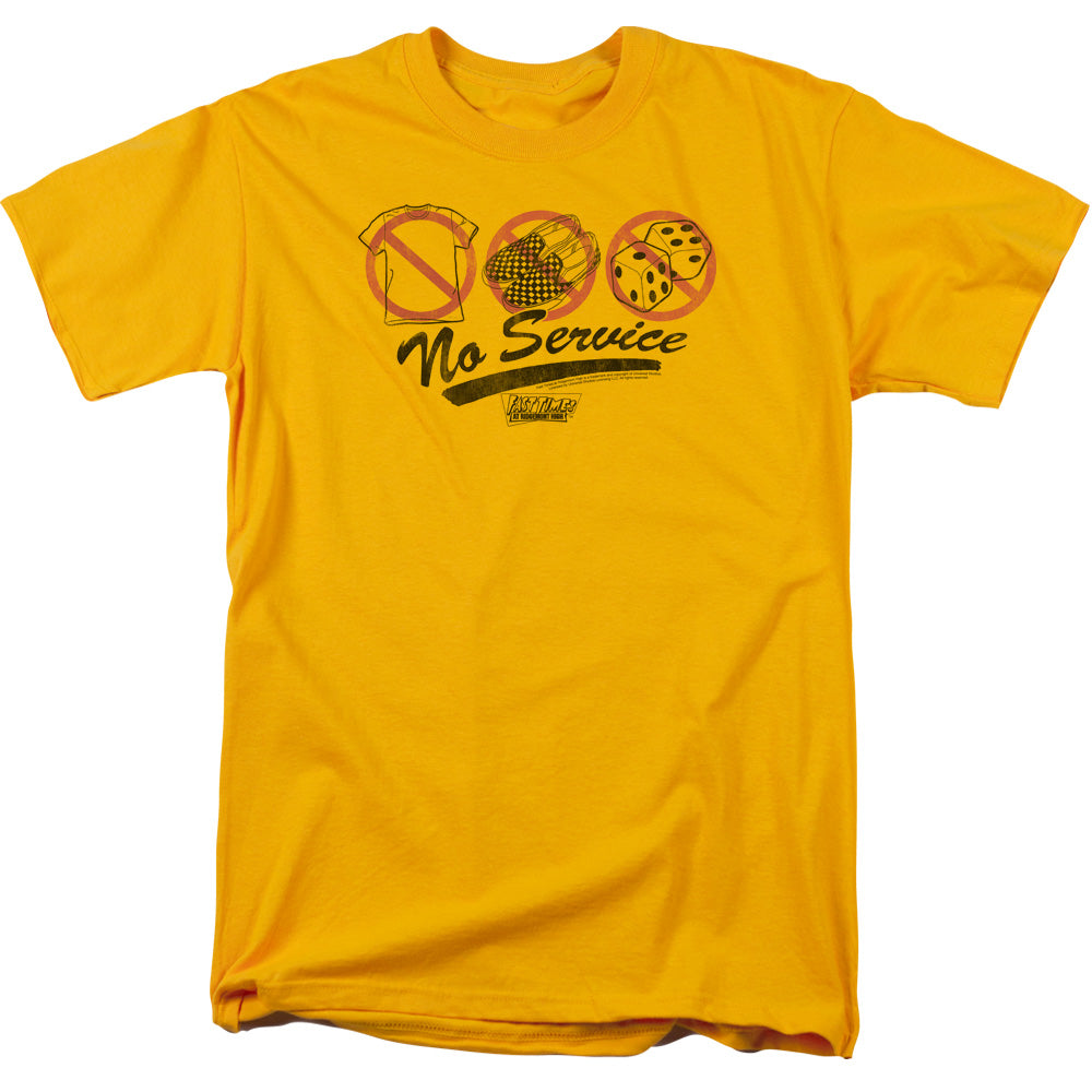 Fast Times at Ridgemont High No Service Mens T Shirt Gold