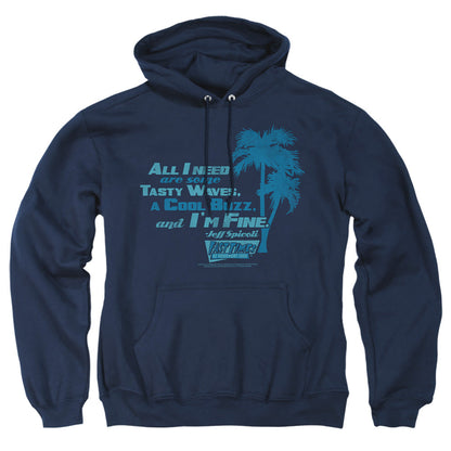 Fast Times Ridgemont High All I Need Mens Hoodie Navy