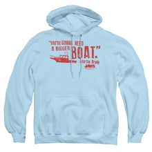 Load image into Gallery viewer, Jaws Bigger Boat Mens Hoodie Light Blue
