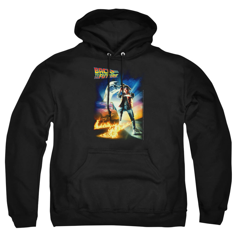 Back To The Future Poster Mens Hoodie Black