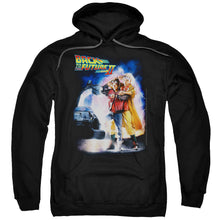 Load image into Gallery viewer, Back To The Future II Poster Mens Hoodie Black

