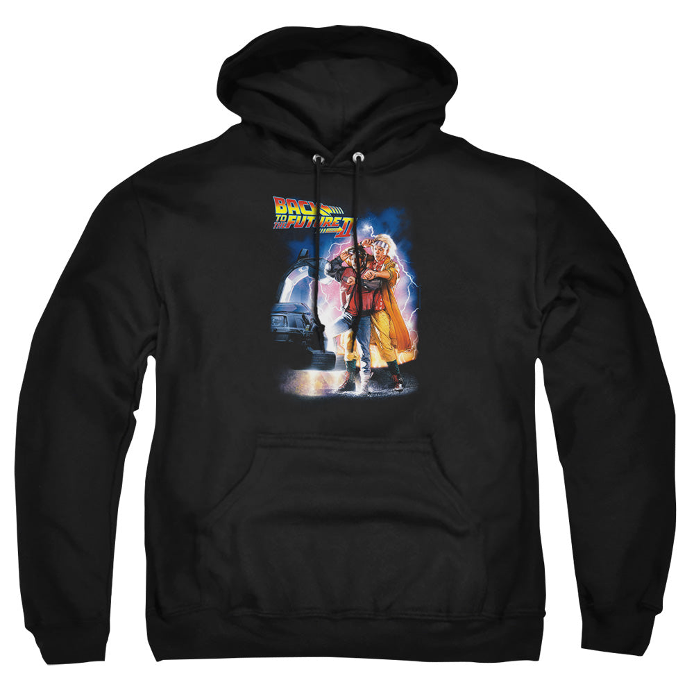 Back To The Future Ii Poster Mens Hoodie Black