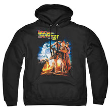 Load image into Gallery viewer, Back To The Future Iii Poster Mens Hoodie Black

