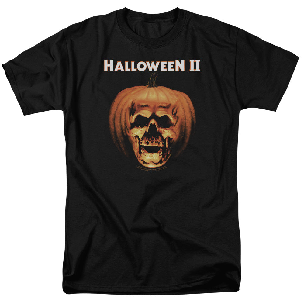 Halloween Ii Pumpkin Shell Mens T Shirt Black Black