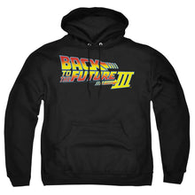 Load image into Gallery viewer, Back To The Future Iii Logo Mens Hoodie Black

