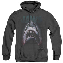Load image into Gallery viewer, Jaws Terror In The Deep Heather Mens Hoodie Black
