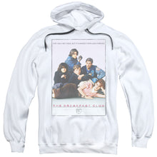 Load image into Gallery viewer, Breakfast Club BC Poster Mens Hoodie White
