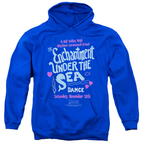 Back To The Future III Under The Sea Mens Hoodie Royal Blue