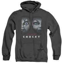Load image into Gallery viewer, Bride Of Chucky Happy Couple Heather Mens Hoodie Black
