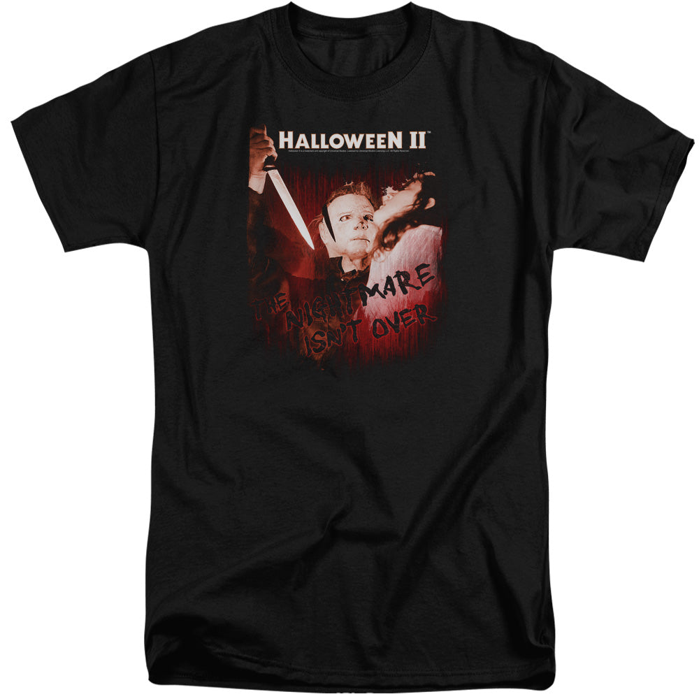 Halloween II Nightmare Mens Tall T Shirt Black
