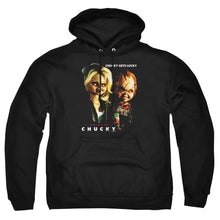 Load image into Gallery viewer, Bride Of Chucky Chucky Gets Lucky Mens Hoodie Black
