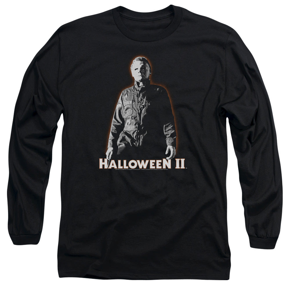 Halloween Ii Michael Myers Mens Long Sleeve Shirt Black Black