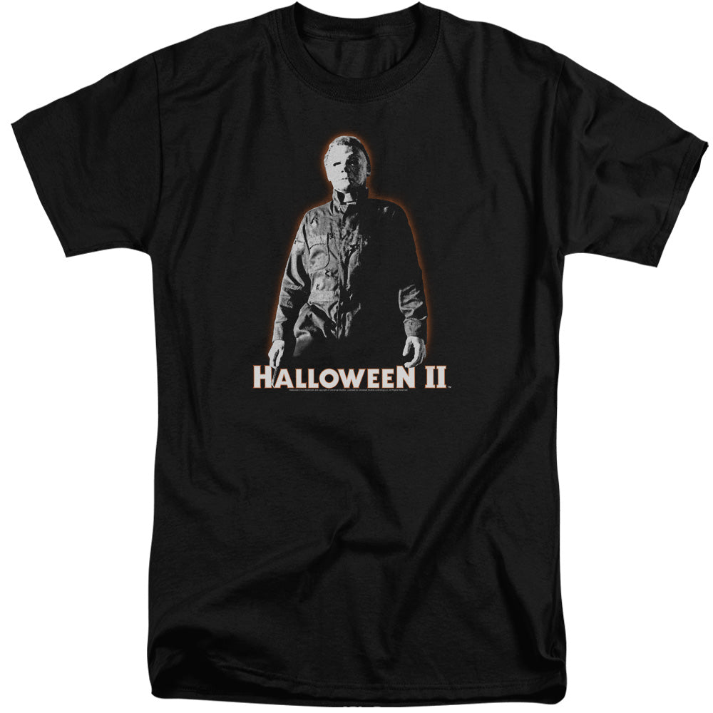 Halloween II Michael Myers Mens Tall T Shirt Black
