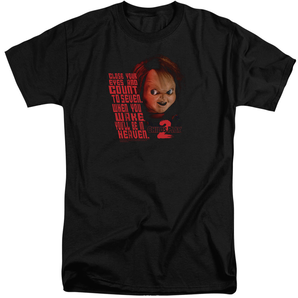 Childs Play 2 In Heaven Mens Tall T Shirt Black