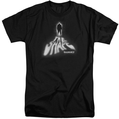 Halloween II The Shape Mens Tall T Shirt Black