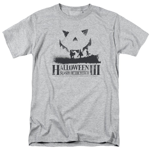 Halloween Iii Silhouette Mens T Shirt Athletic Heather