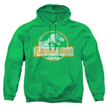 Load image into Gallery viewer, Jurassic Park Jp Orange Mens Hoodie Kelly Green
