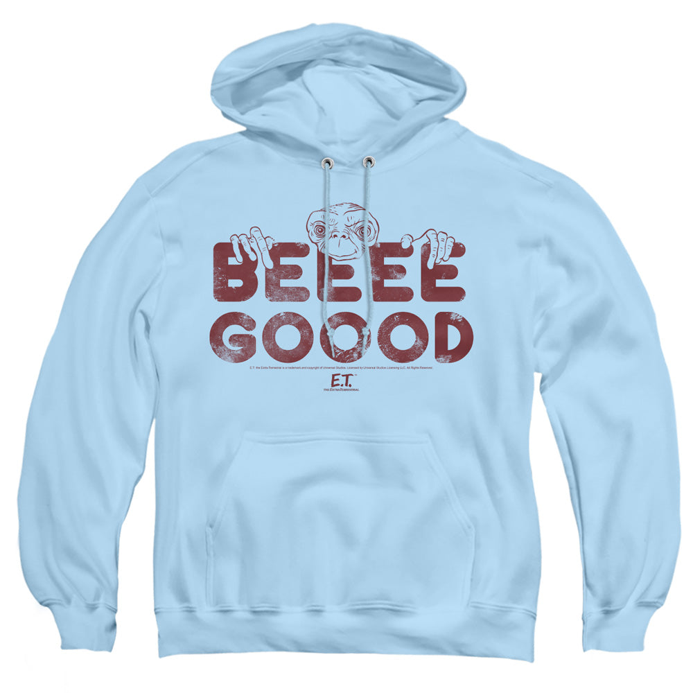 Et Be Good Mens Hoodie Light Blue