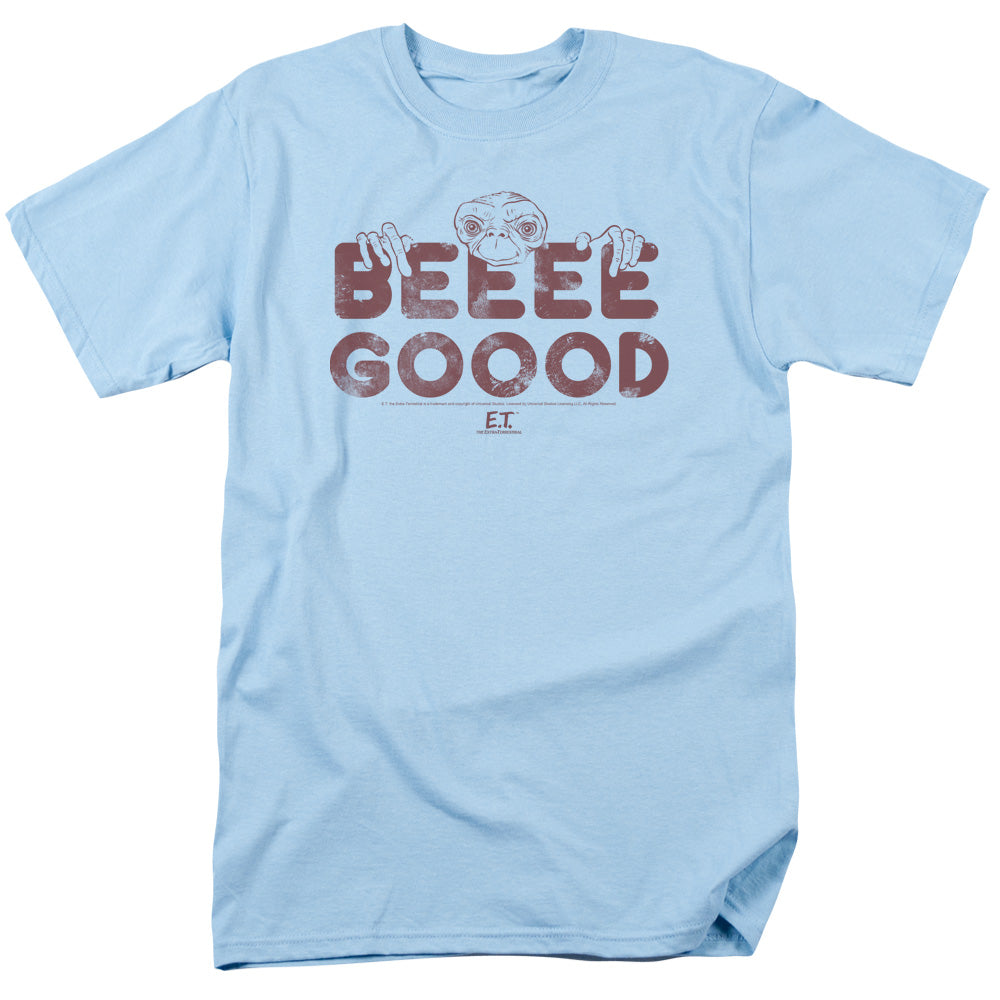 Et Be Good Mens T Shirt Light Blue Light Blue