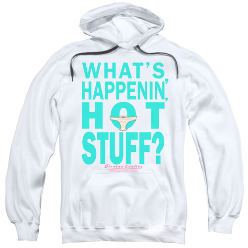 Breakfast Club What's Happenin' Mens Hoodie White
