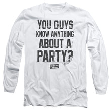 Load image into Gallery viewer, Dazed and Confused Party Time Mens Long Sleeve Shirt White

