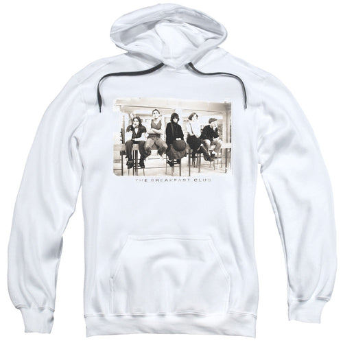 Breakfast Club Mugs Mens Hoodie White