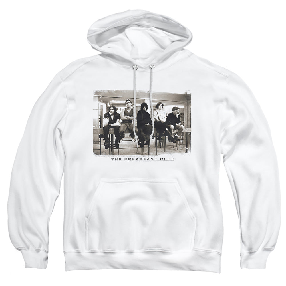 Breakfast Club Mugs Mens Hoodie White