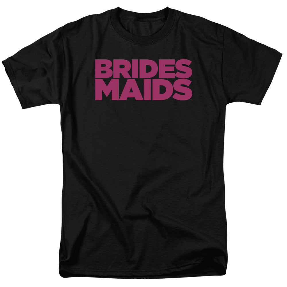 Bridesmaids Logo Mens T Shirt Black Black