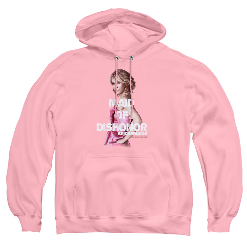 Bridesmaids Maid Of Dishonor Mens Hoodie Pink