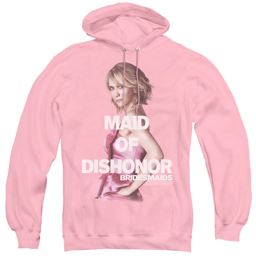 Bridesmaids Maid Of Dishonor Mens Hoodie Pink