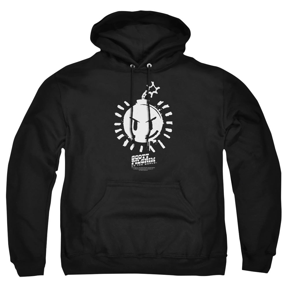 Scott Pilgrim Sex Bob Omb Logo Mens Hoodie Black