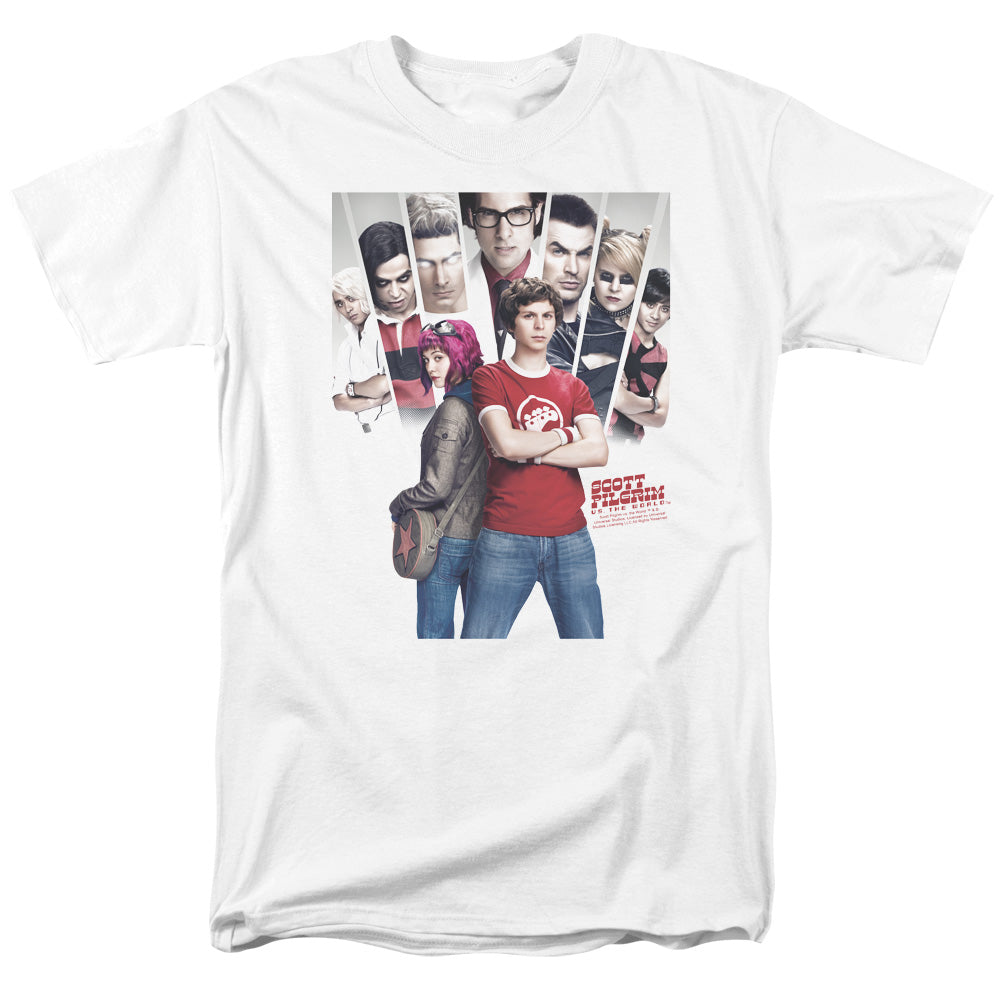 Scott Pilgrim Pilgrim Poster Mens T Shirt White
