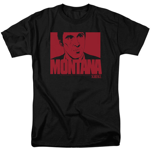 Scarface Montana Face Mens T Shirt Black