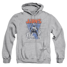 Load image into Gallery viewer, Jaws Comic Splash Mens Hoodie Athletic Heather
