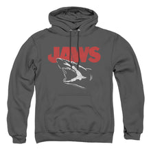 Load image into Gallery viewer, Jaws Cracked Jaw Mens Hoodie Charcoal
