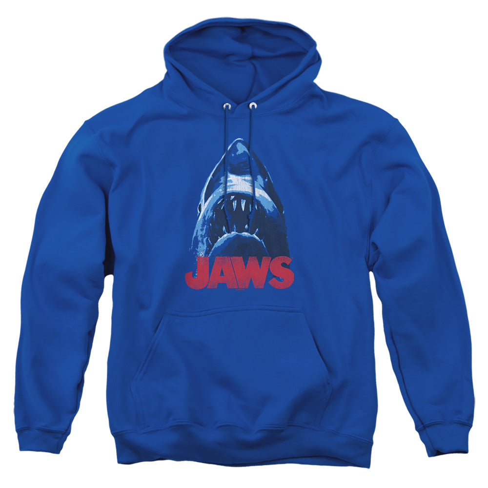 Jaws From Below Mens Hoodie Royal