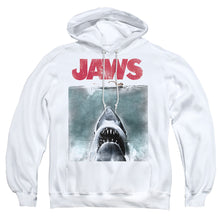 Load image into Gallery viewer, Jaws Vintage Poster Mens Hoodie White
