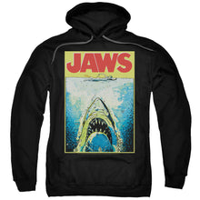 Load image into Gallery viewer, Jaws Bright Jaws Mens Hoodie Black

