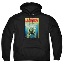 Load image into Gallery viewer, Jaws Bright Jaws Mens Hoodie Black
