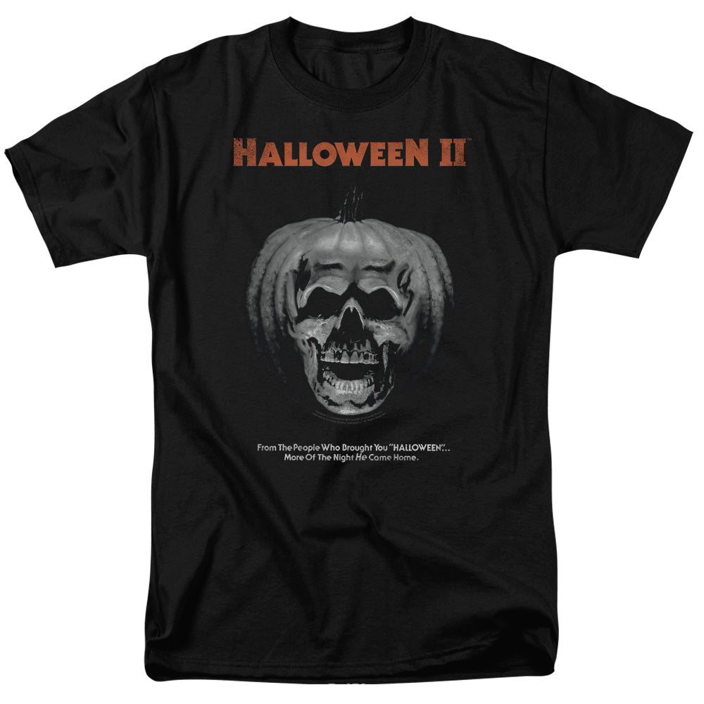 Halloween Ii Pumpkin Poster Mens T Shirt Black Black