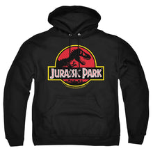 Load image into Gallery viewer, Jurassic Park Classic Logo Mens Hoodie Black

