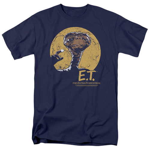 Et Moon Frame Mens T Shirt Navy