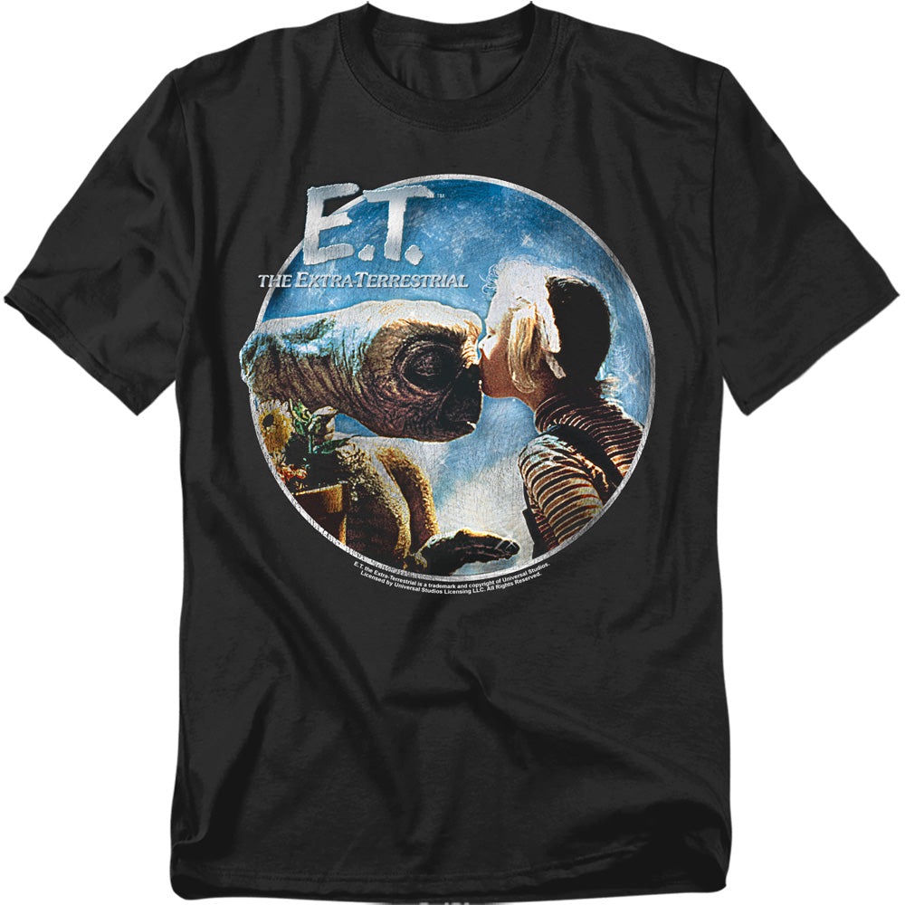 Et Gertie Kisses Mens T Shirt Black