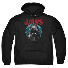 Load image into Gallery viewer, Jaws Water Circle Mens Hoodie Black
