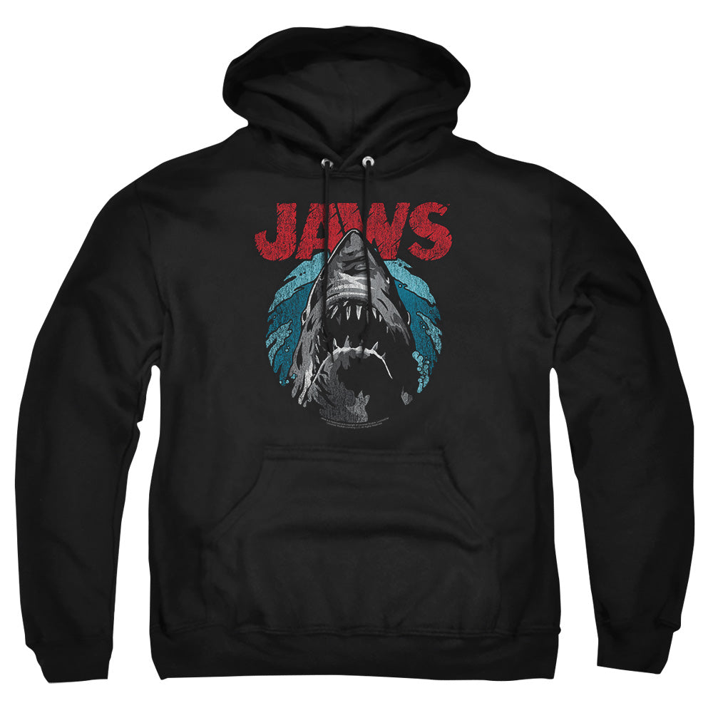 Jaws Water Circle Mens Hoodie Black