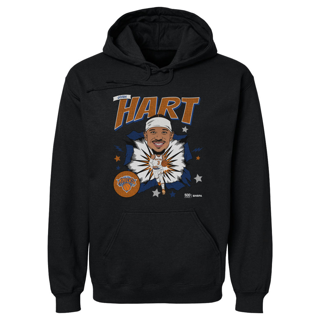 Josh Hart New York Knicks Caricature WHT