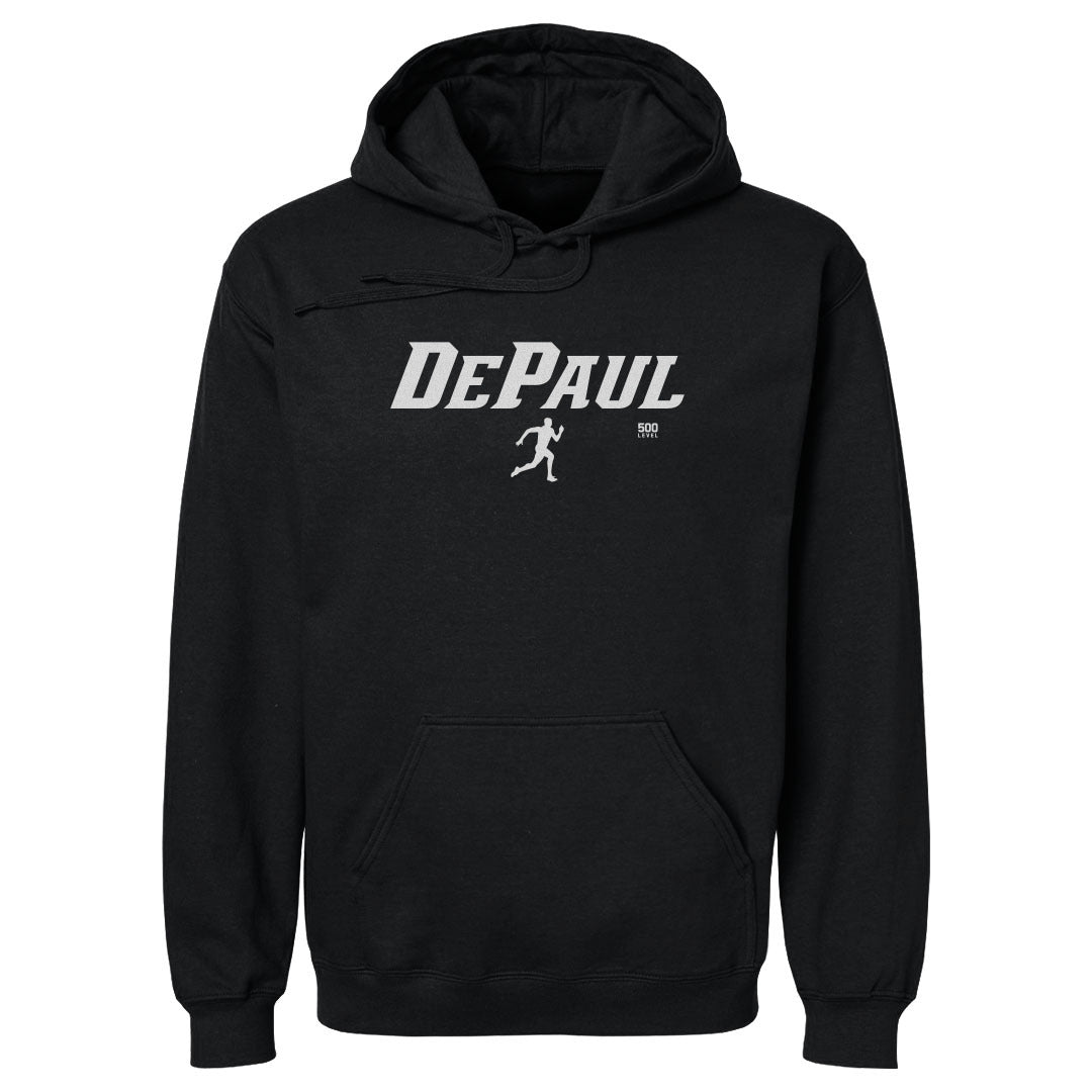 DePaul Blue Demons Track & Field Minimalist WHT