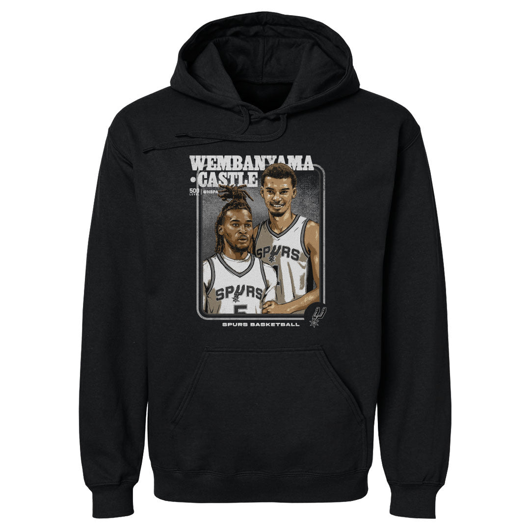 Victor Wembanyama & Stephon Castle San Antonio Spurs Step Brothers WHT